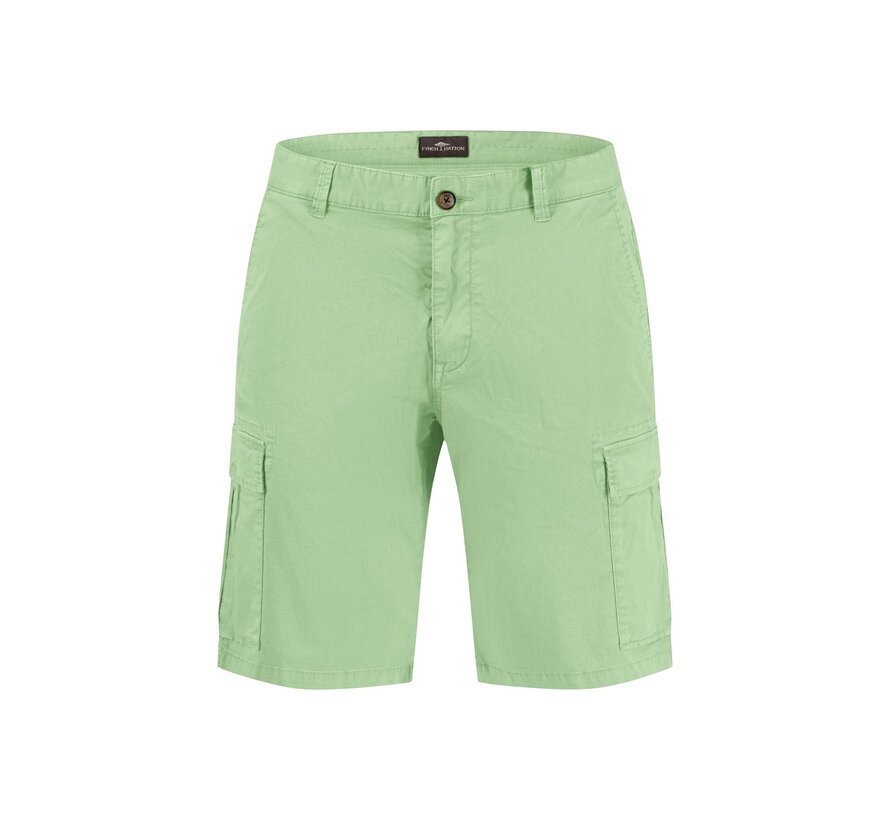 Summer stretch cargo bermuda soft green (1413  2811 - 715)