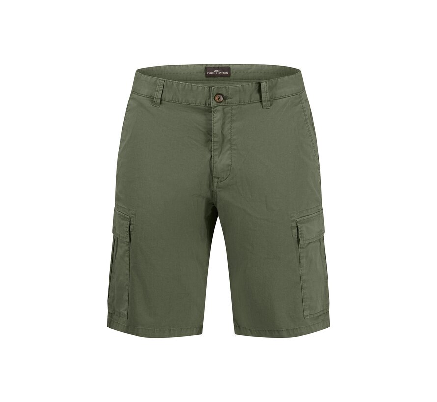 Summer stretch cargo bermuda dusty olive (1413  2811 - 701)