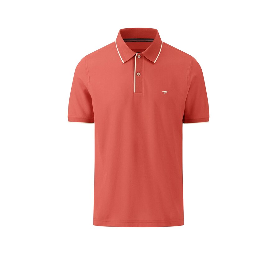 Polo Modern Fit Supima Pique orient red (1413  1702 - 361)