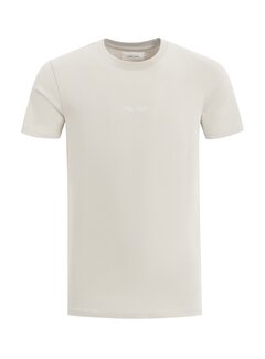 Pure Path Regular fit T-shirt Crewneck Sand (24010106 - 46)