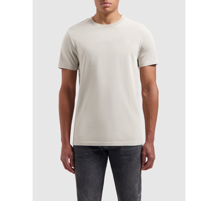 Regular fit T-shirt Crewneck Sand (24010106 - 46)