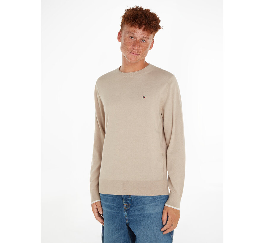 Pullover Beige Mouline (MW0MW34791 - AEG)