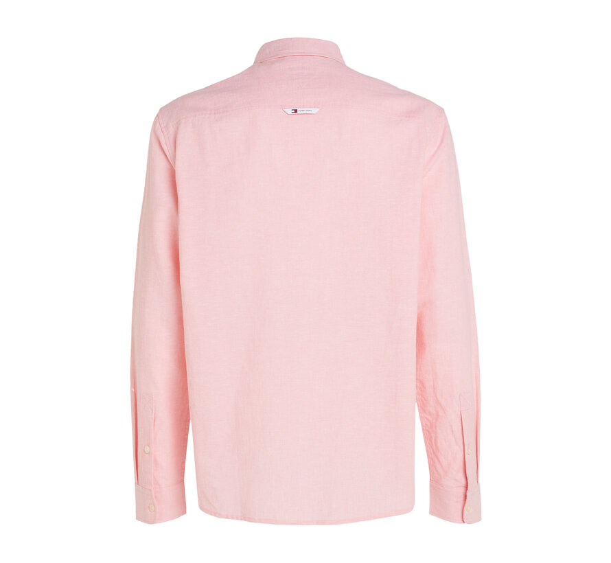 Casual Overhemd Linnen Blend Tickled Pink (DM0DM18962 - TIC)