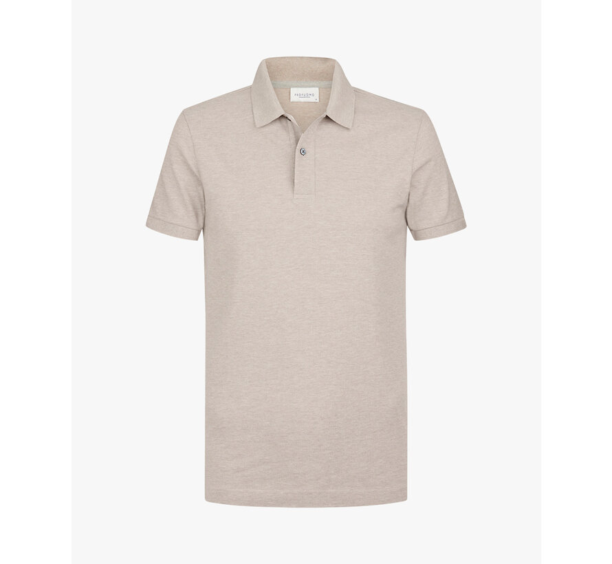 Korte mouw Polo LIGHT BEIGE (PPVJ10040D)