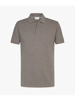 Profuomo Korte mouw Polo BROWN (PPVJ10040E)