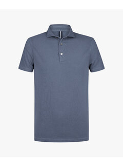 Profuomo Korte mouw polo ACID DYE DARK BLUE (PPVJ10048A)