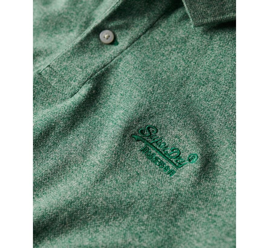 Classic Pique Polo Shirt Bright Green Grit (M1110343A - 5EE)
