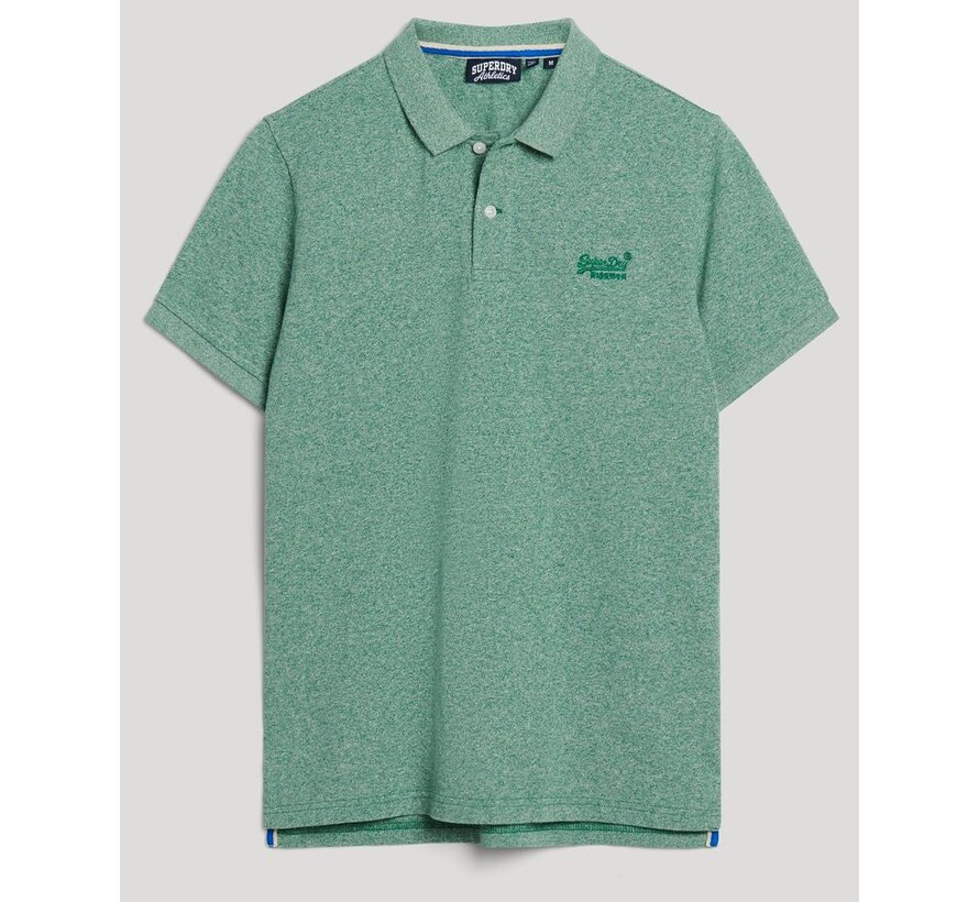 Classic Pique Polo Shirt Bright Green Grit (M1110343A - 5EE)