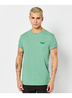 Superdry Organic Cotton Essential Logo T-Shirt Bright Green Grit (M1011245A - 5EE)