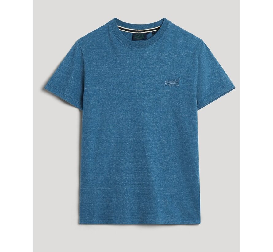 Organic Cotton Essential Logo T-Shirt Alaskan Blue Marl (M1011245A - 1AF)