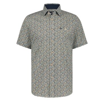 Fellows United Shirt korte mouw baroque Mint green (41.6633 - 175)