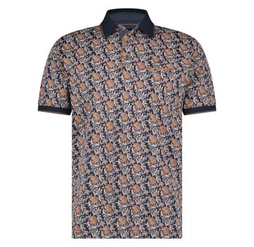 Fellows United Polo flowers Navy (41.3617 - 110)