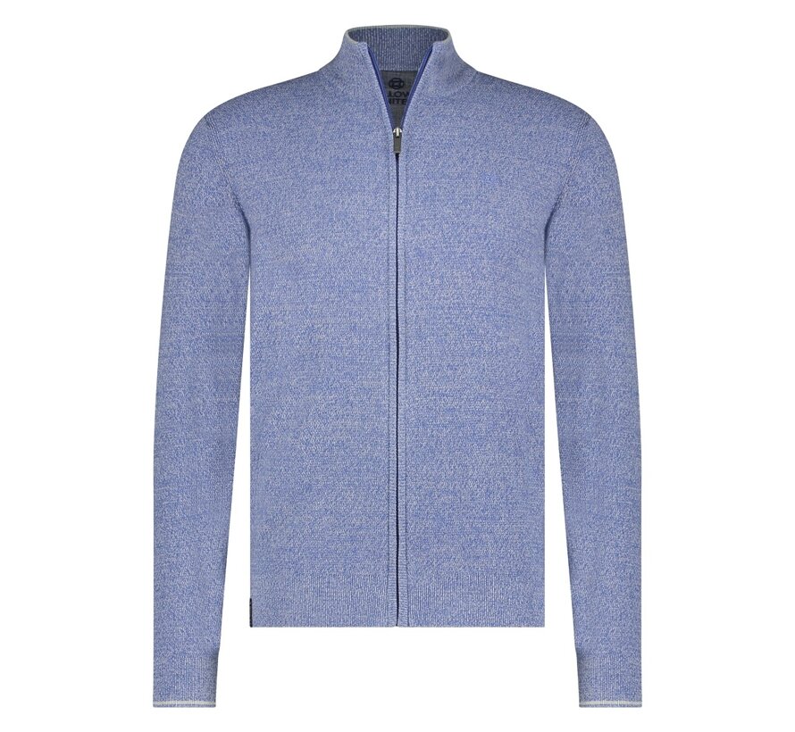 Cardigan cord structure Mid blue (41.1106 - 116)
