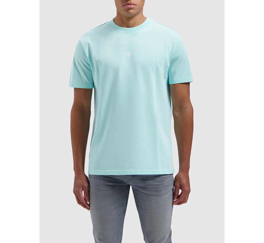 Loose Fit T-shirt Crewneck Aqua (24010109 - 40)