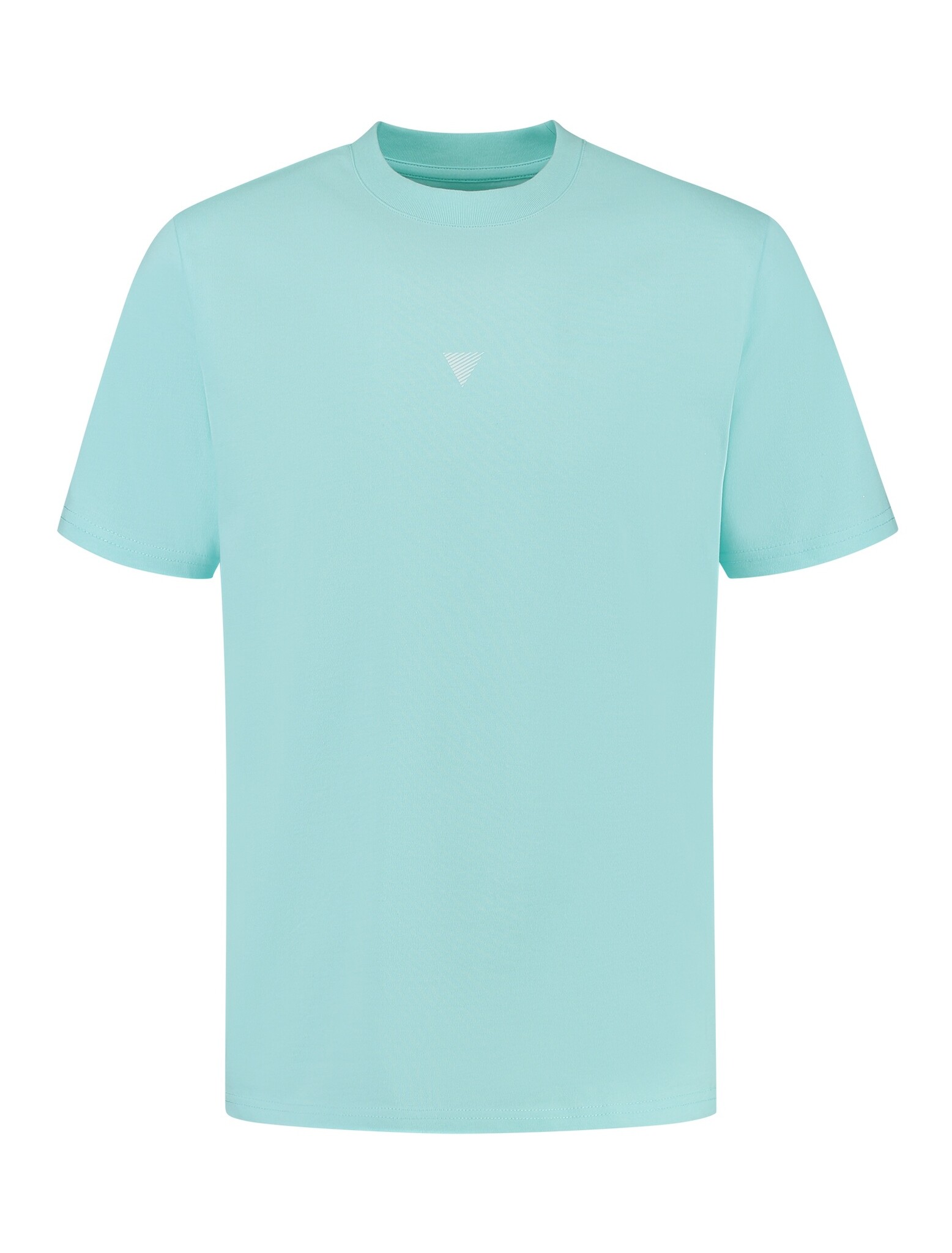 Pure Path Loose Fit T-shirt Crewneck Aqua  XL Pure Path