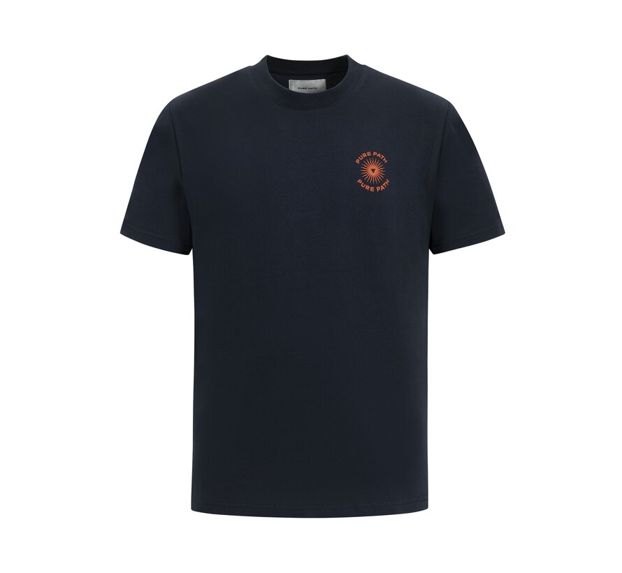 Loose Fit T-shirt Crewneck Navy (24010111 - 07)