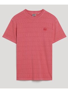 Superdry Organic Cotton Vintage Texture T-Shirt Desert Rose Pink (M1011570A - 2LP)