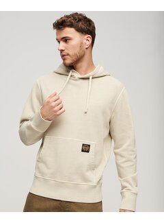 Superdry Contrast Stitch Relaxed Hoodie Washed Pelican Beige (M2013078A - 2LH)