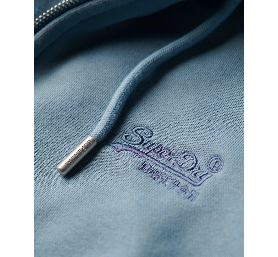 Essential Logo Zip Hoodie Citadel Blue (M2013585A - 2NU)