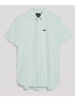 Superdry Oxford Short Sleeve Shirt Light Green (M4010623A - 2DV)