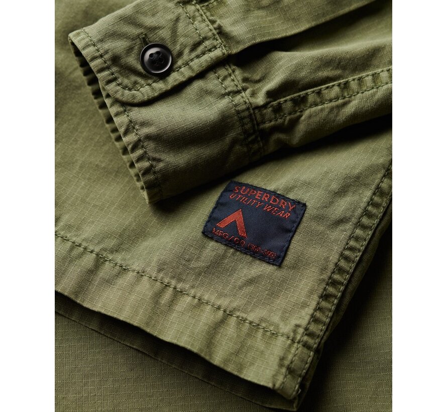 Military Long Sleeve Shirt Olive Khaki (M4010799A - ZTV)