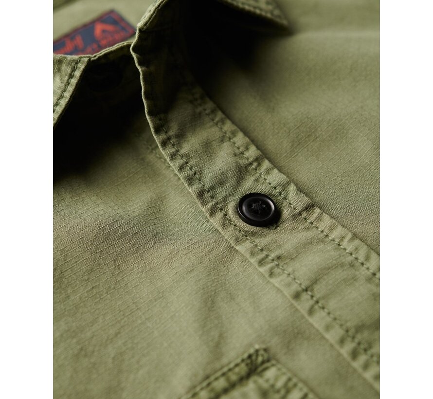 Military Long Sleeve Shirt Olive Khaki (M4010799A - ZTV)