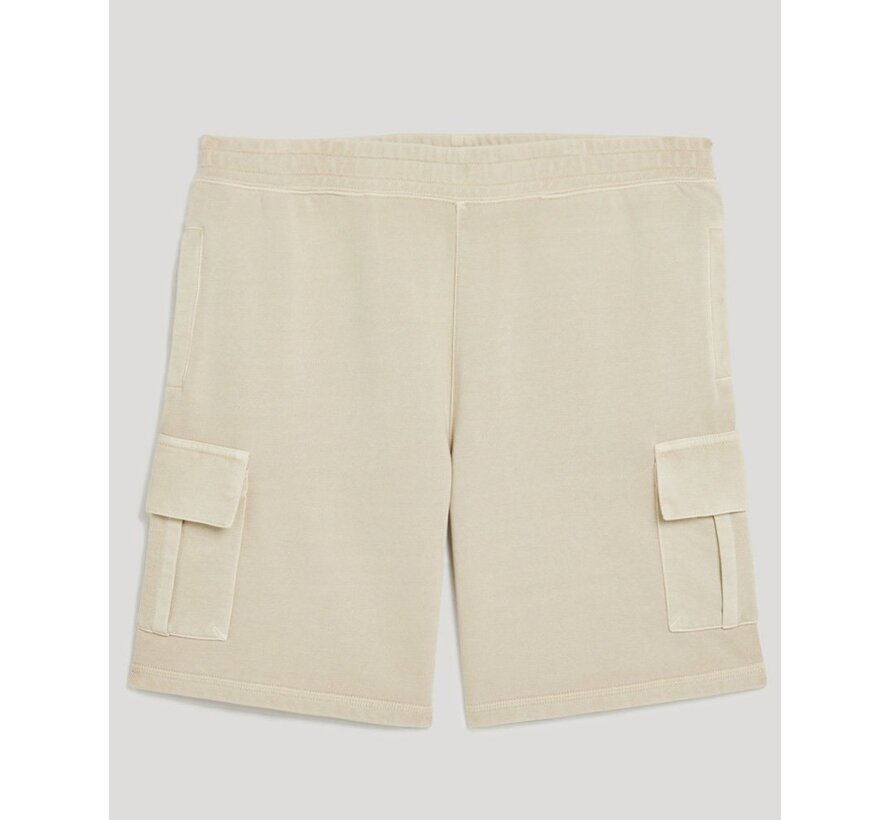 Contrast Stitch Cargo Short Washed Pelican Beige (M7110425A - 2LH)