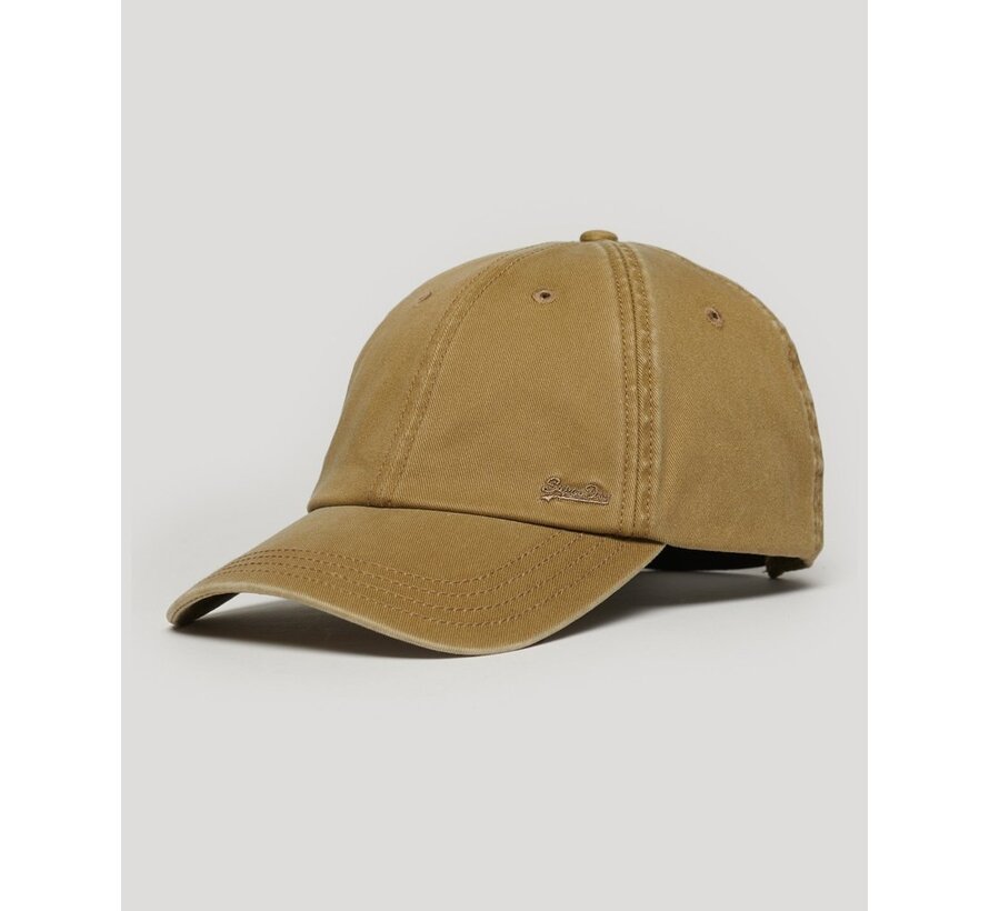 Vintage Embroidered Cap Classic Tan Brown (Y9010073A - 8TU)