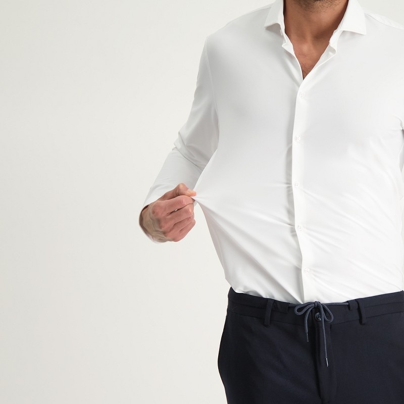 Blue Industry Overhemd White   Blue Industry