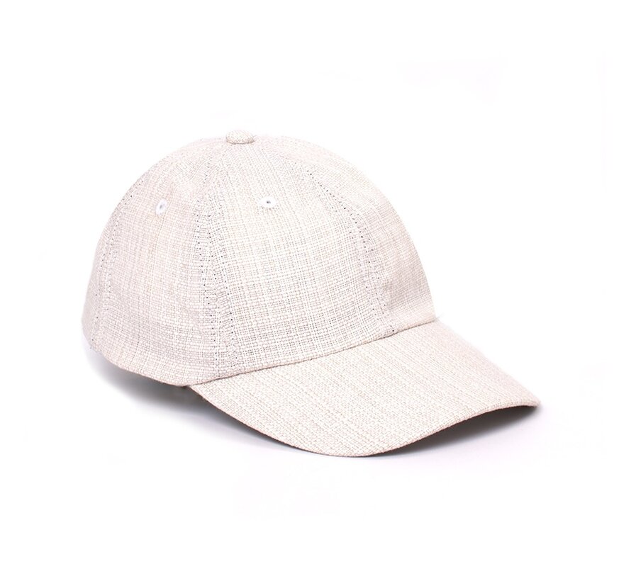 Catena Baseball Cap With Structured Fabric Ivory (TRHTIA123 - 102)