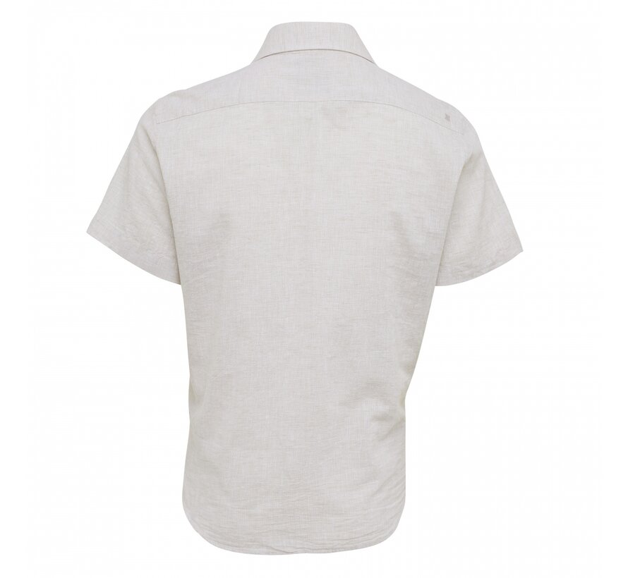 AXELLE Linen uni shirt Beige (TRSHHA323 - 101)