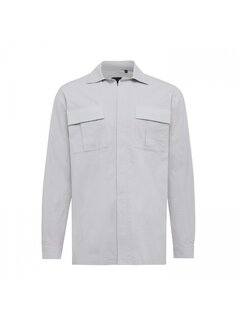 Tresanti ACQUARDO Seersucker overshirt Light grey (TRSHHA295 - 201)