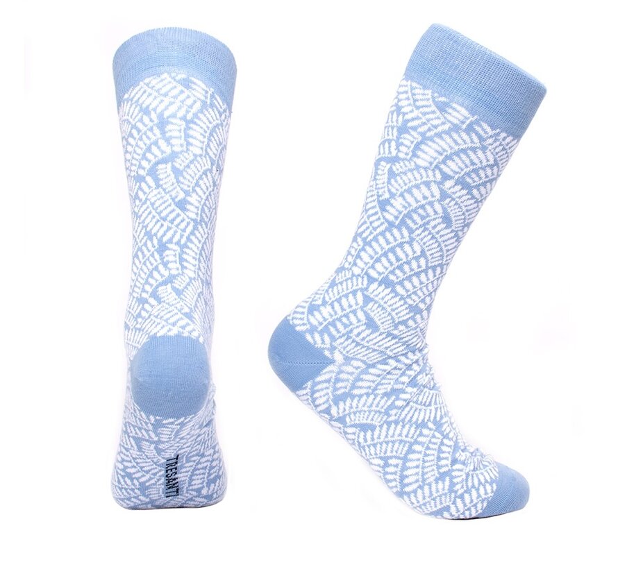 CORI Socks with fern pattern Lilac (TRSOIA113 - 705)