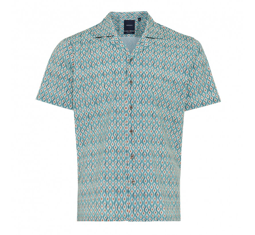 CORATO Shirt with organic pattern Multi (TRSHIA385 - 1000)