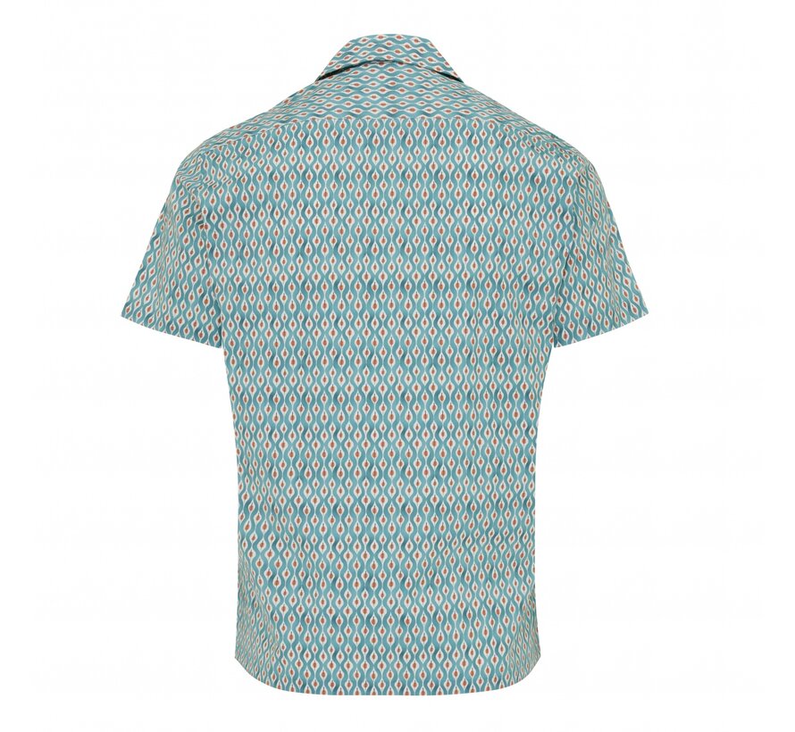 CORATO Shirt with organic pattern Multi (TRSHIA385 - 1000)