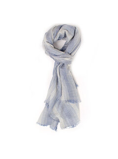 Tresanti CANDIDO Scarf with whispie stripes Sky blue (TRSCIA203 - 801)