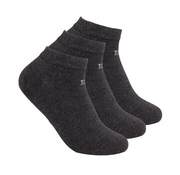 Tresanti ZACH Bamboo ankle sock 3-pack Anthracite (TRSOZZ021 - 202)