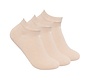ZACH Bamboo ankle sock 3-pack Beige (TRSOZZ021 - 101)