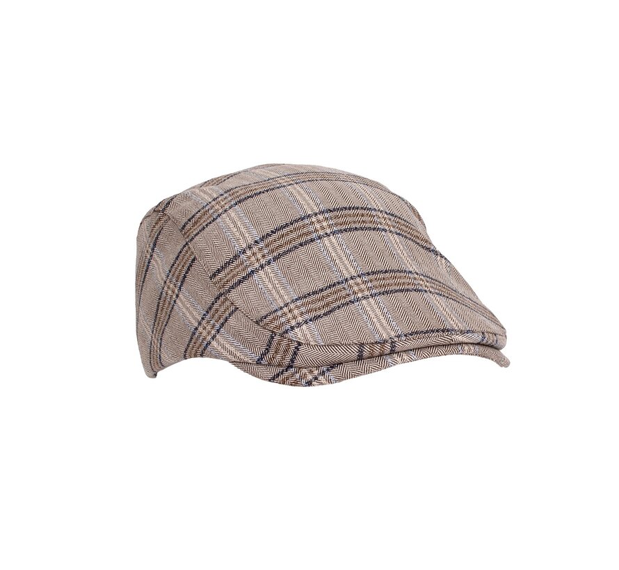 CIROCCO Flatcap with check Multi (TRHTIA127 - 1000)