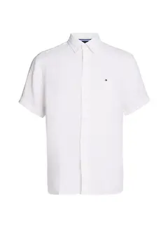 Tommy Hilfiger Casual Overhemd Optic White (MW0MW35207 - YCF)