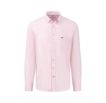 Fynch Hatton Overhemd Oxford Stripe Pink (10005500 - 5560)
