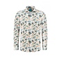 Pique Performance Overhemd Print (7.41.025.716 - 348)