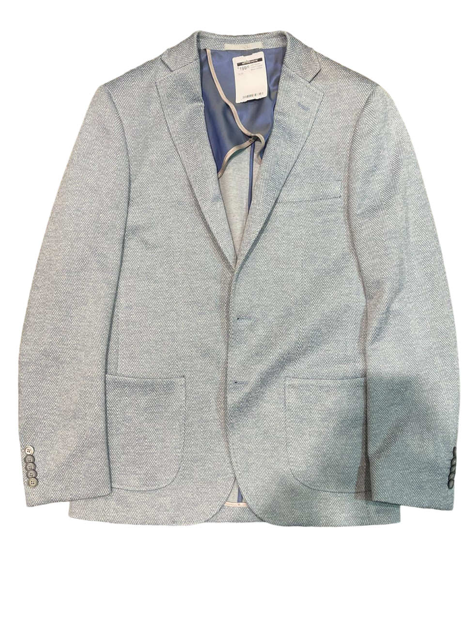 John Edward Colbert Visgraat Blauw (105032 - 24) - Nieuwnieuw.com Herenmode