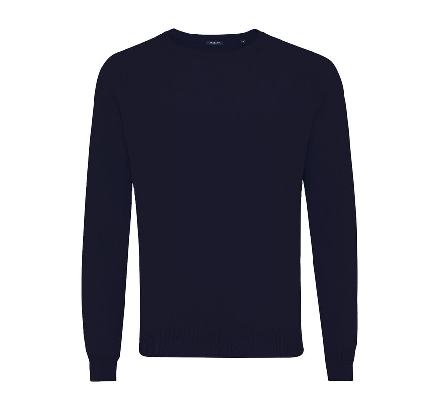 CUZIA | Basic raglan pullover Navy (TRKWIA103 - 803)