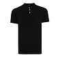 TREVOR | Polo short sleeve cotton/cashmere Black (TRKWIA003 - 300)