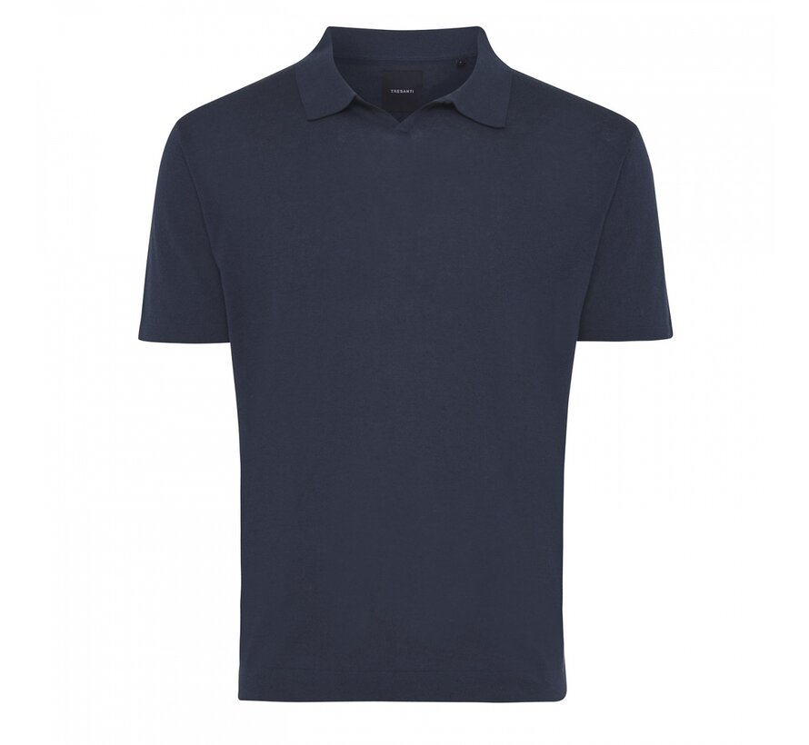 AVISE | V NECK POLO Navy (TRKWHA081 - 803)