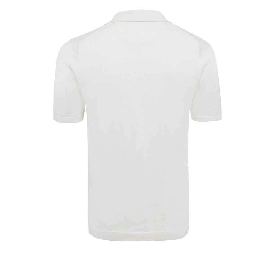 AVISE | V NECK POLO Ivory (TRKWHA081 - 102)