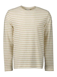 No Excess T-Shirt Long Sleeve Crewneck Stripes Responsible Choice (19140201-015)