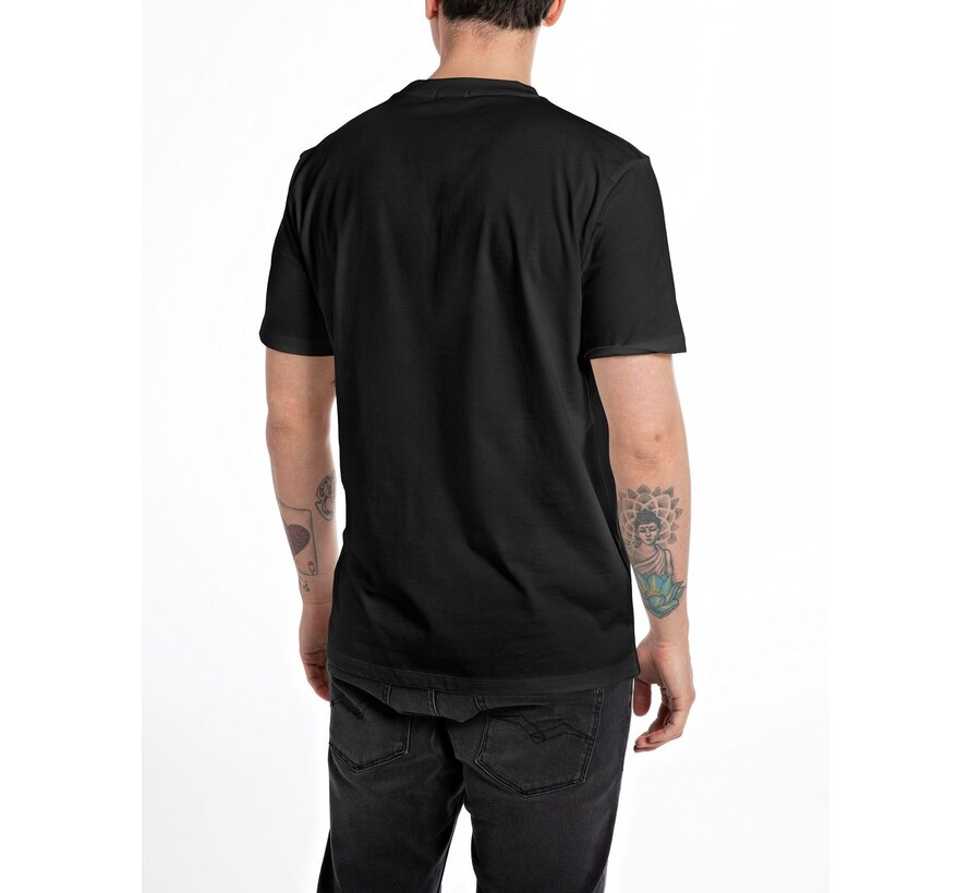 T-Shirt REGULAR BASIC JERSEY 30/1  BLACK (M6840 .000.2660 - 098)