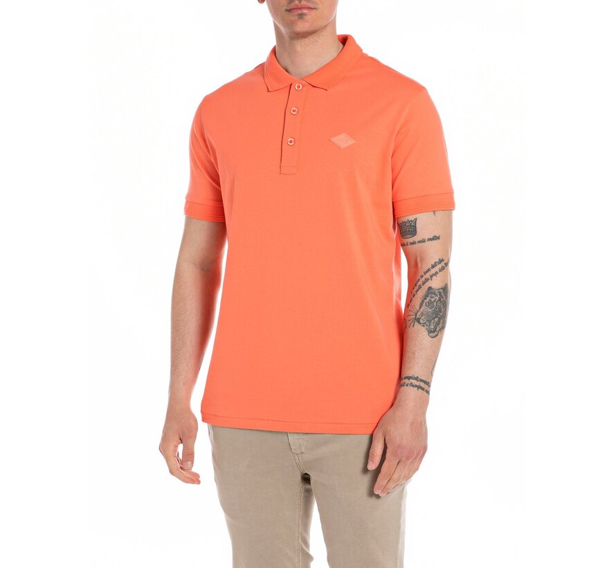 Polo REGULAR PIECE DYED HEAVY JERSEY  CORAL PINK (M6548 .000.23070 - 051)